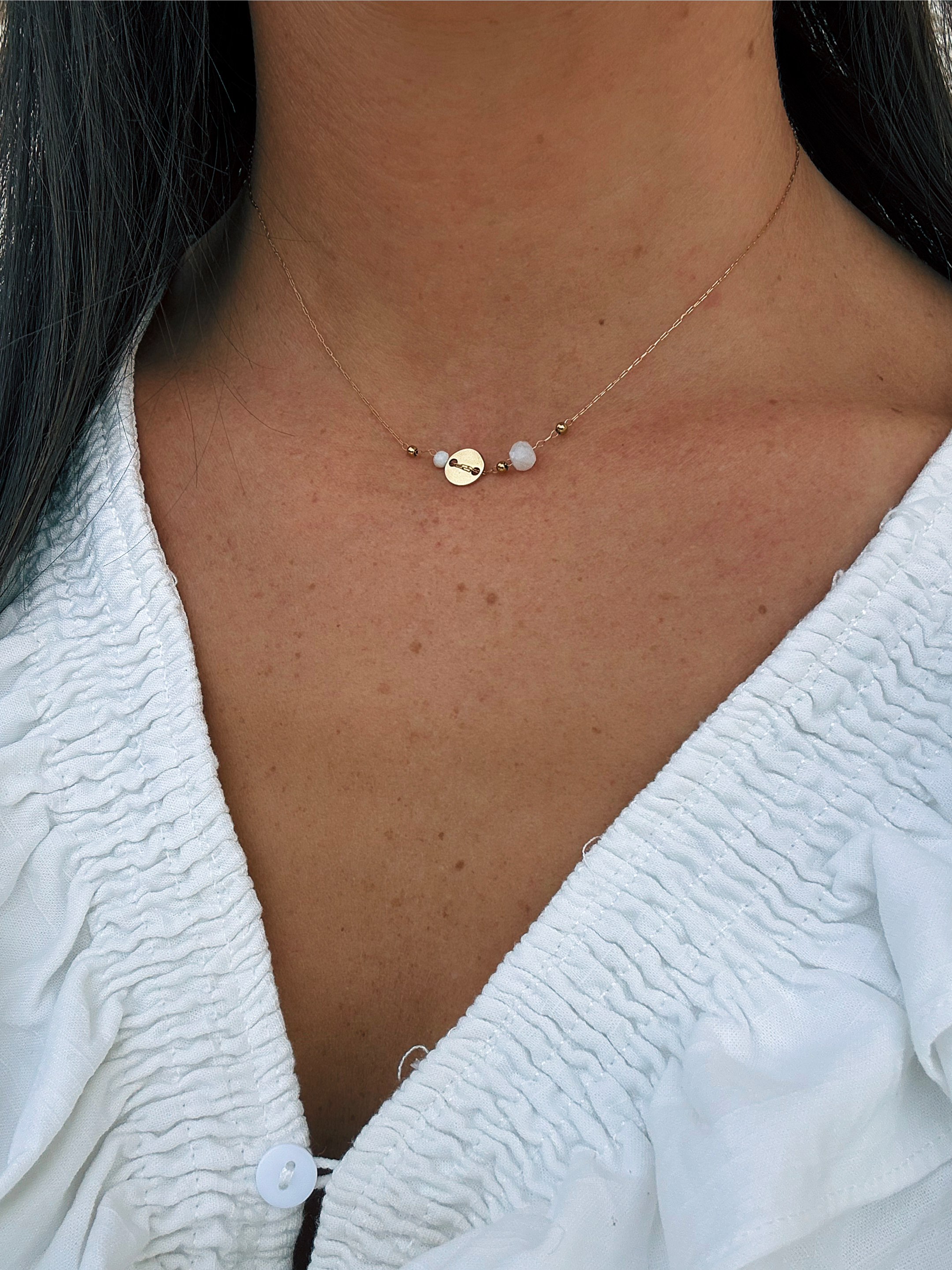 Collier fin