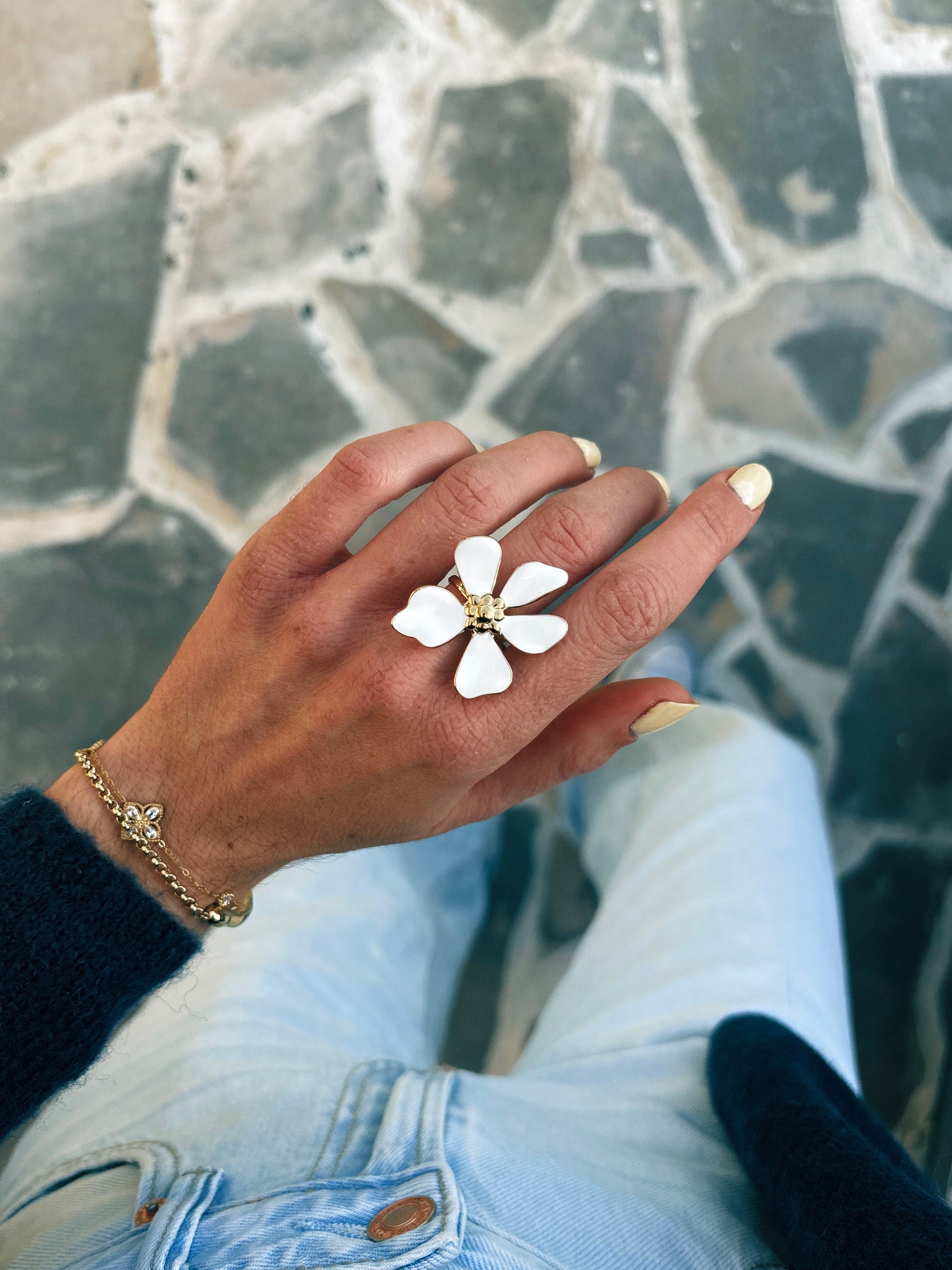 Bague fleur