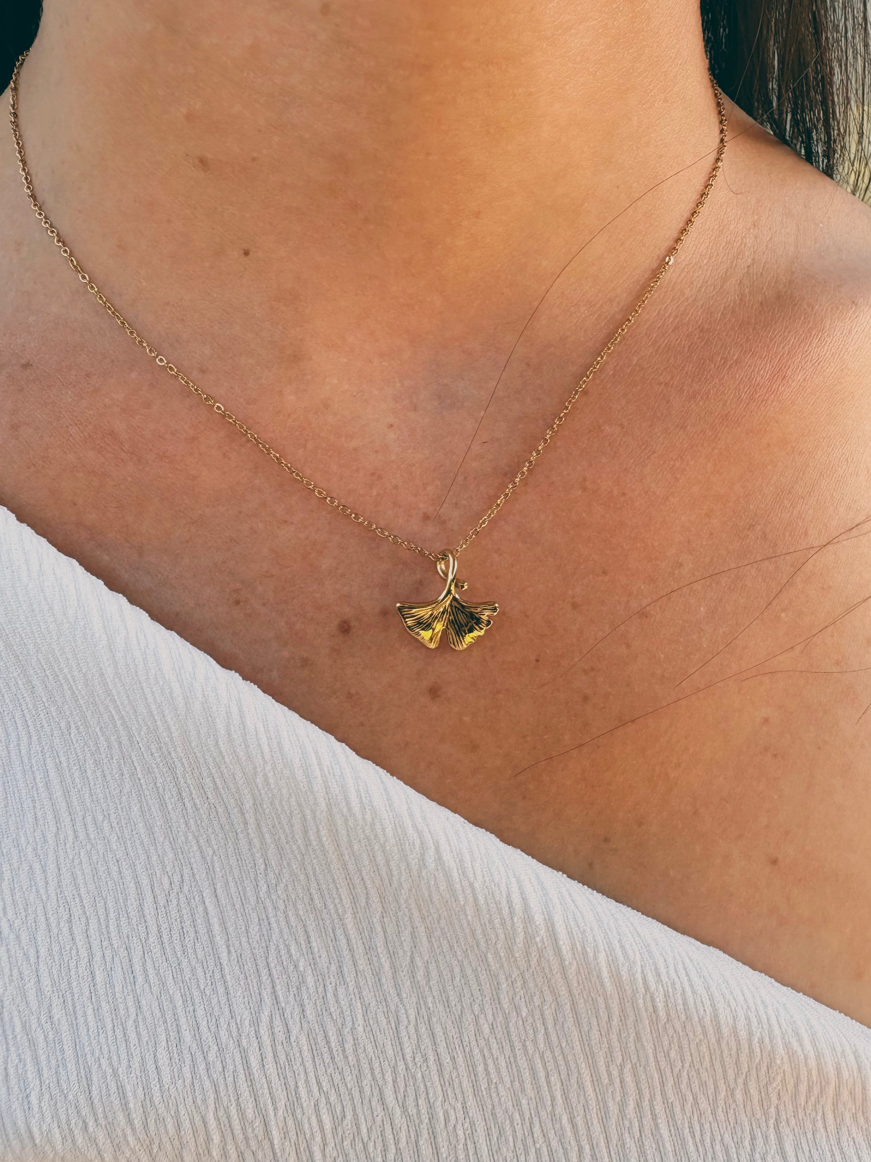 Collier Ginkgo