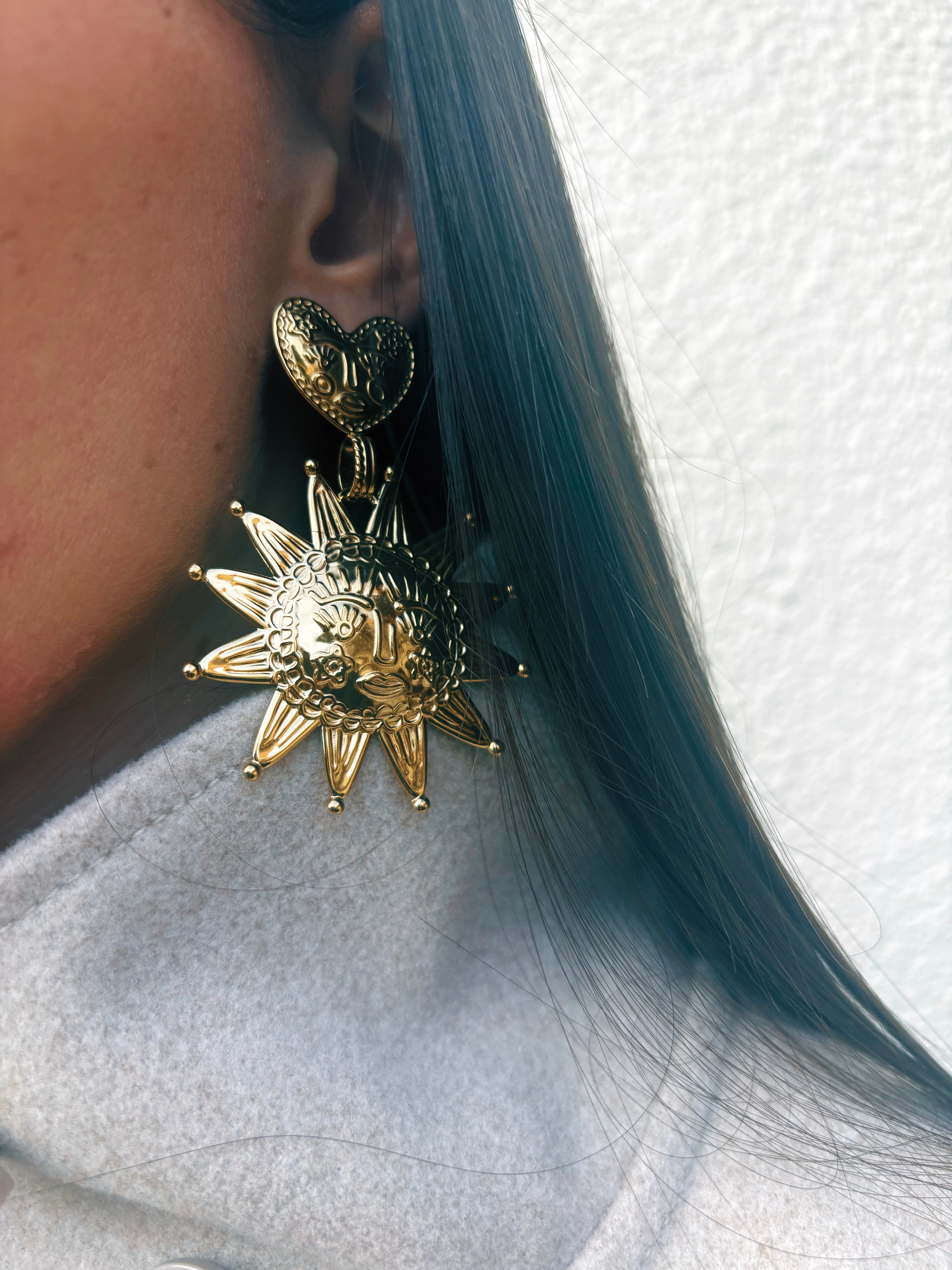 Boucles ensoleillées