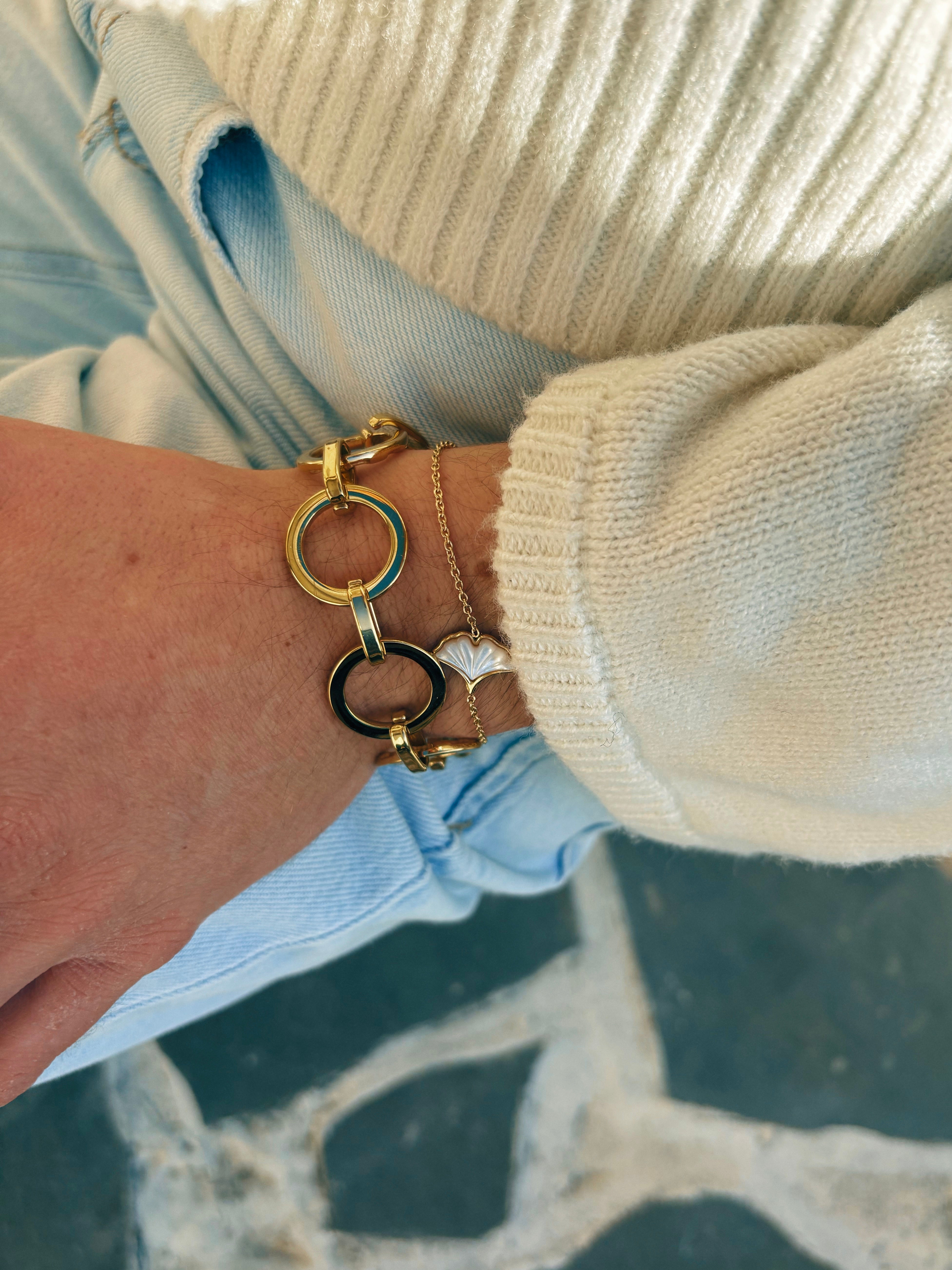 Bracelet ginkgo