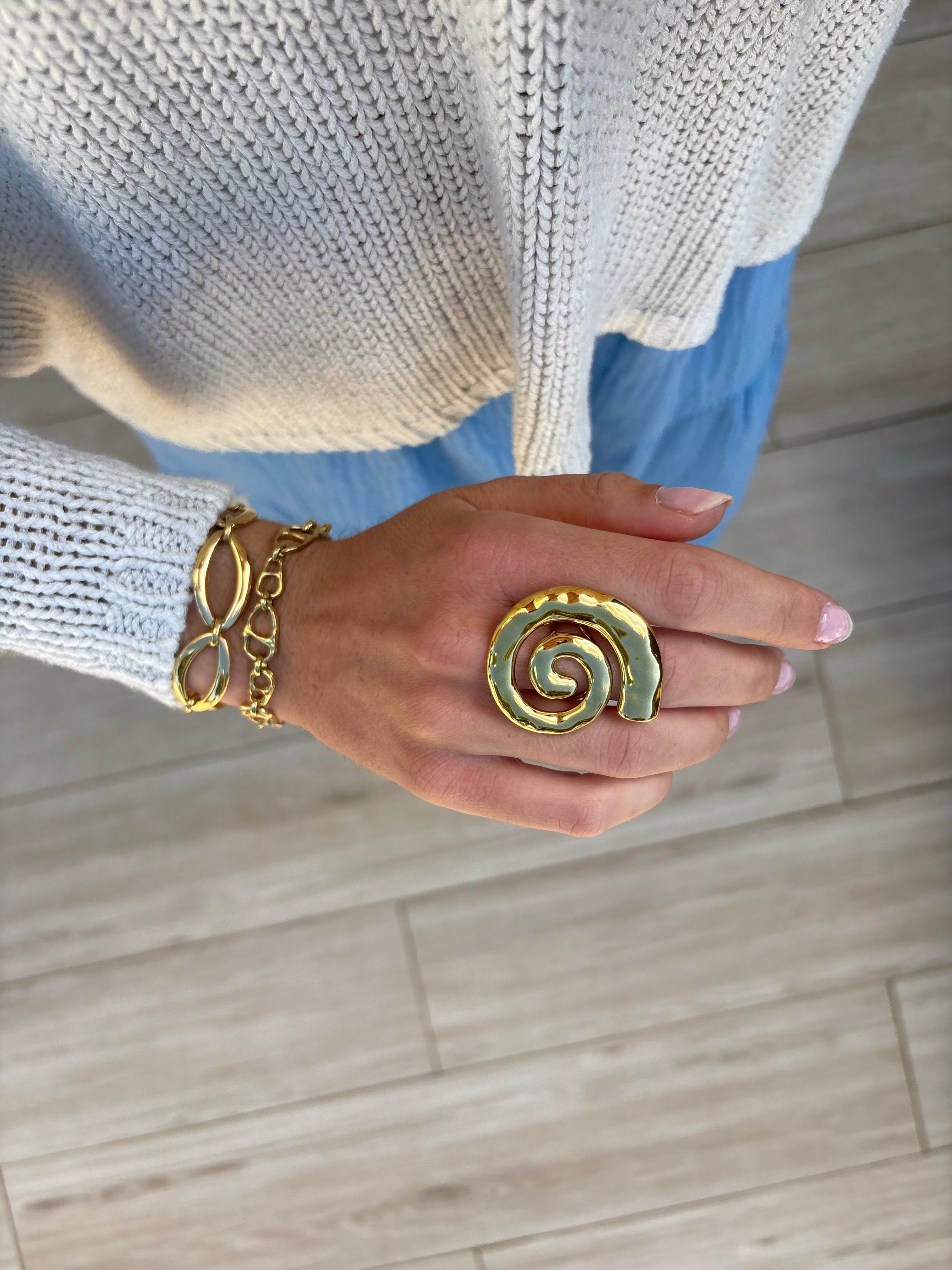 Bague coquillage