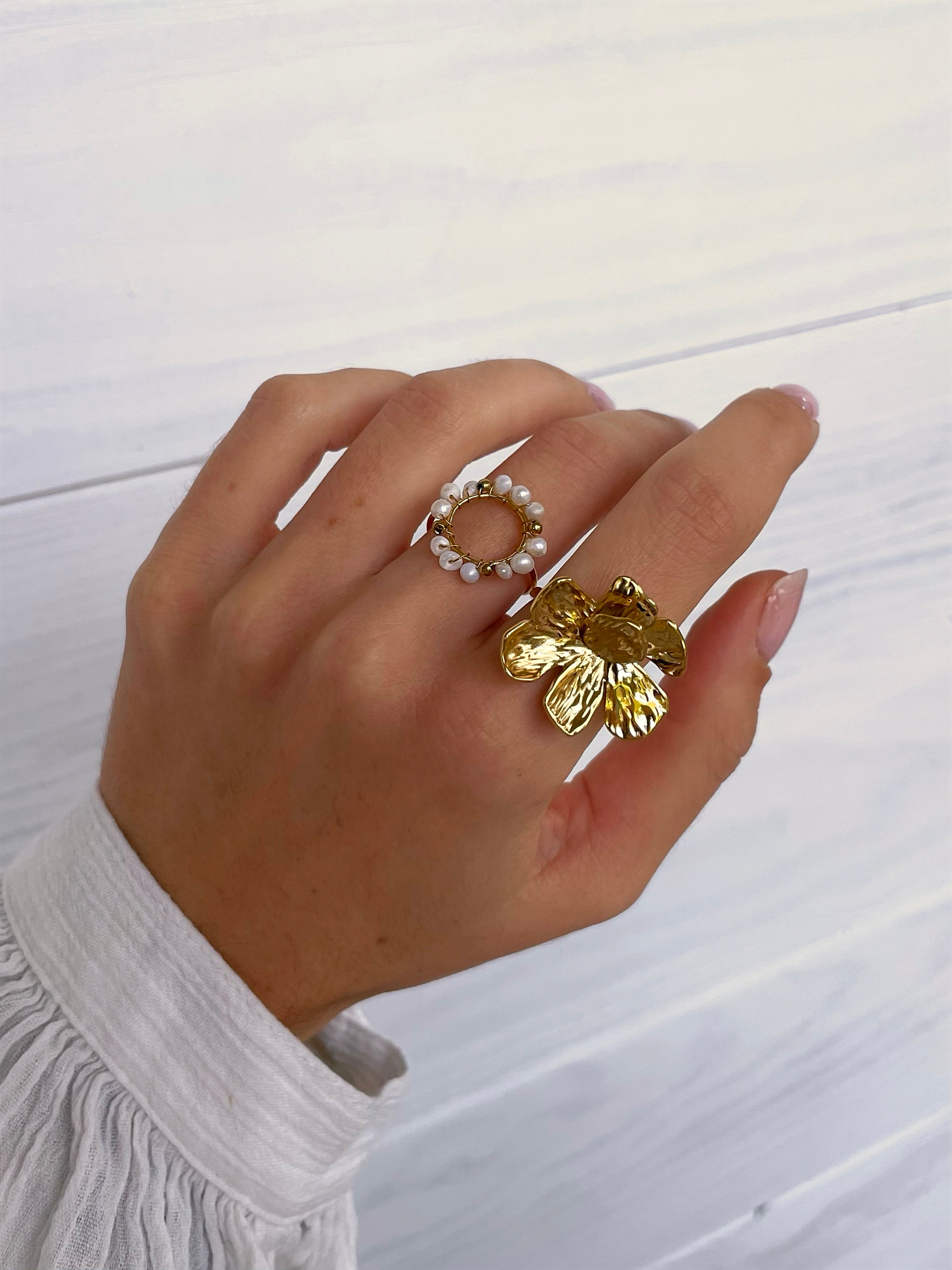 Bague fleur