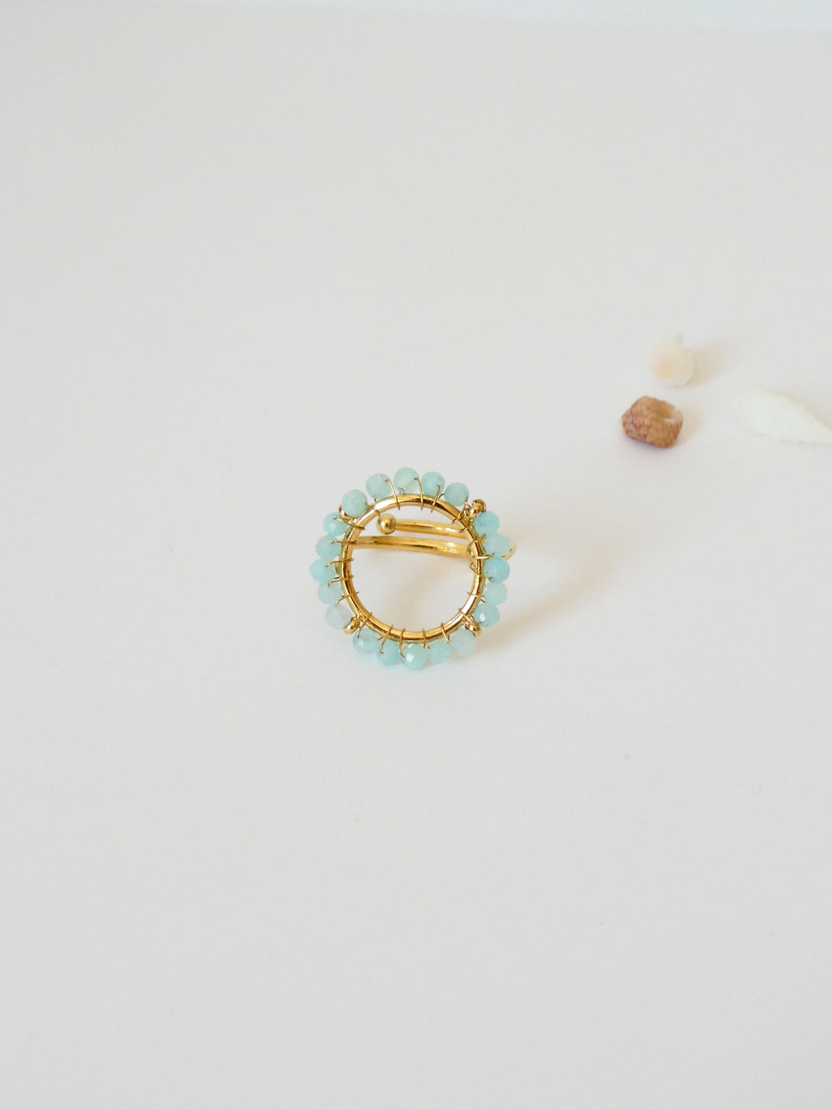 Bague Amazonite