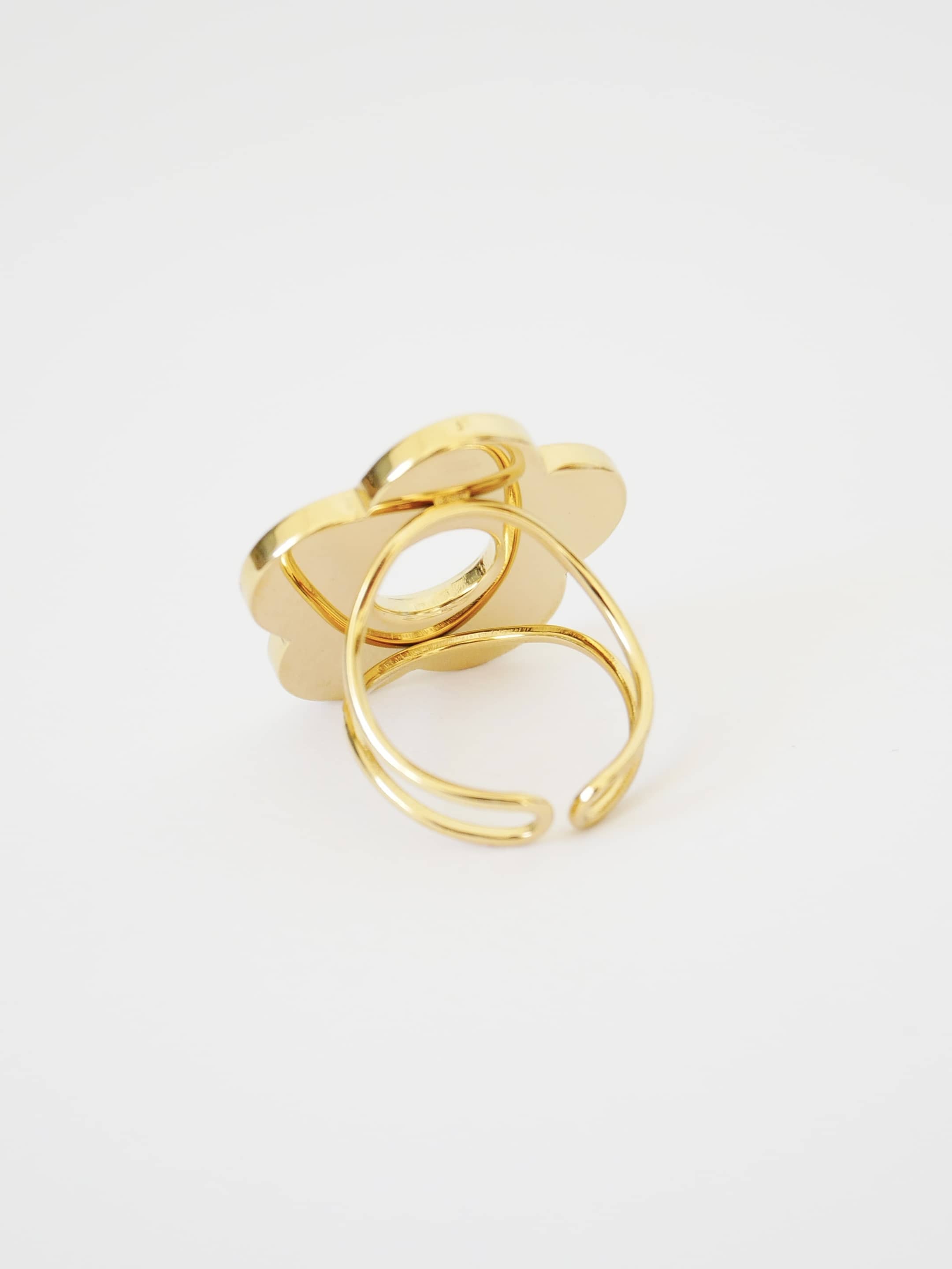 Bague Fleur Blanche