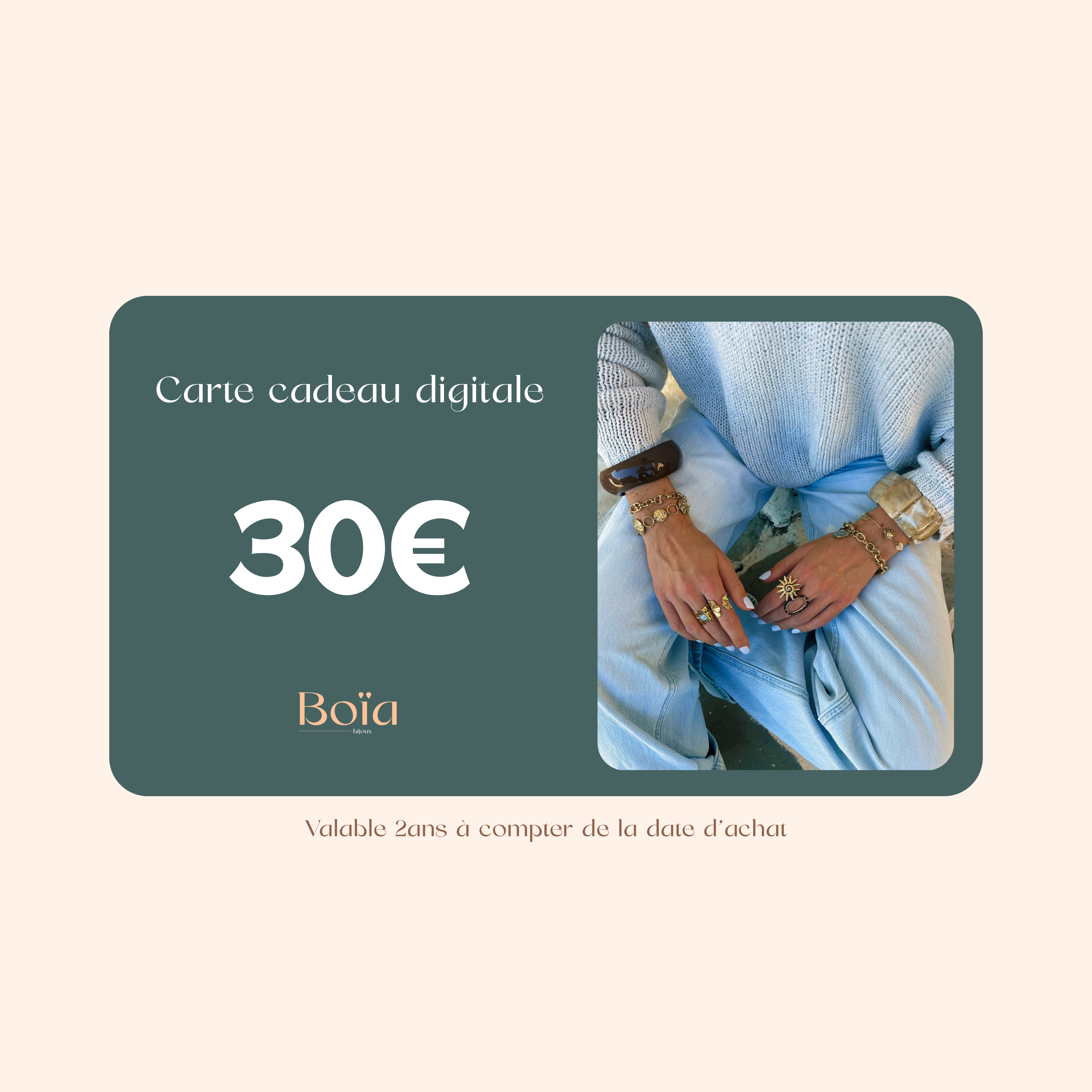 Carte cadeau Boïa